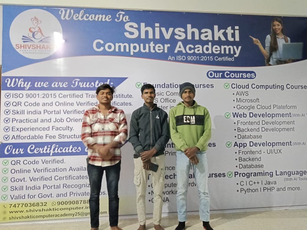 Students photo shoot