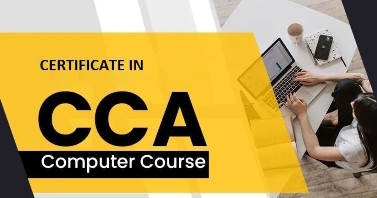 Certificate in Computer Application (CCA) course in Ambikapur